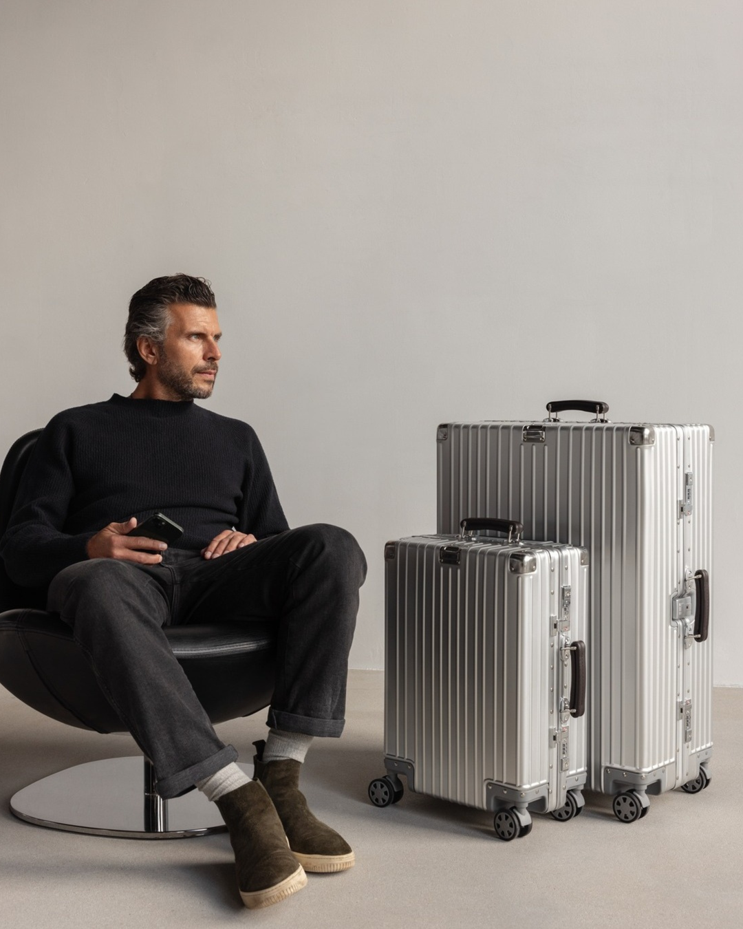 Die vollständige Icon Aluminium Koffer Serie – Verschiedene Größen