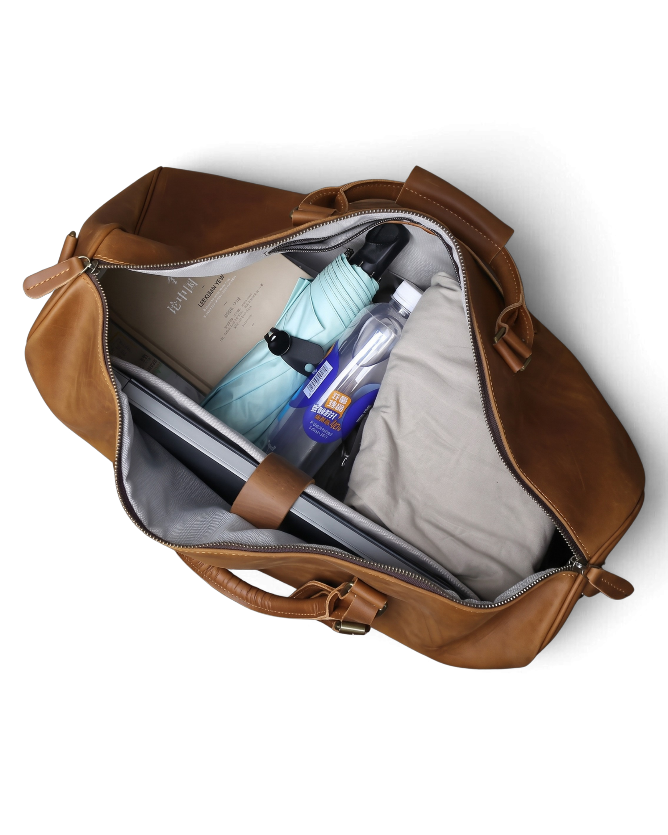 Yale Rindsleder Reisetasche