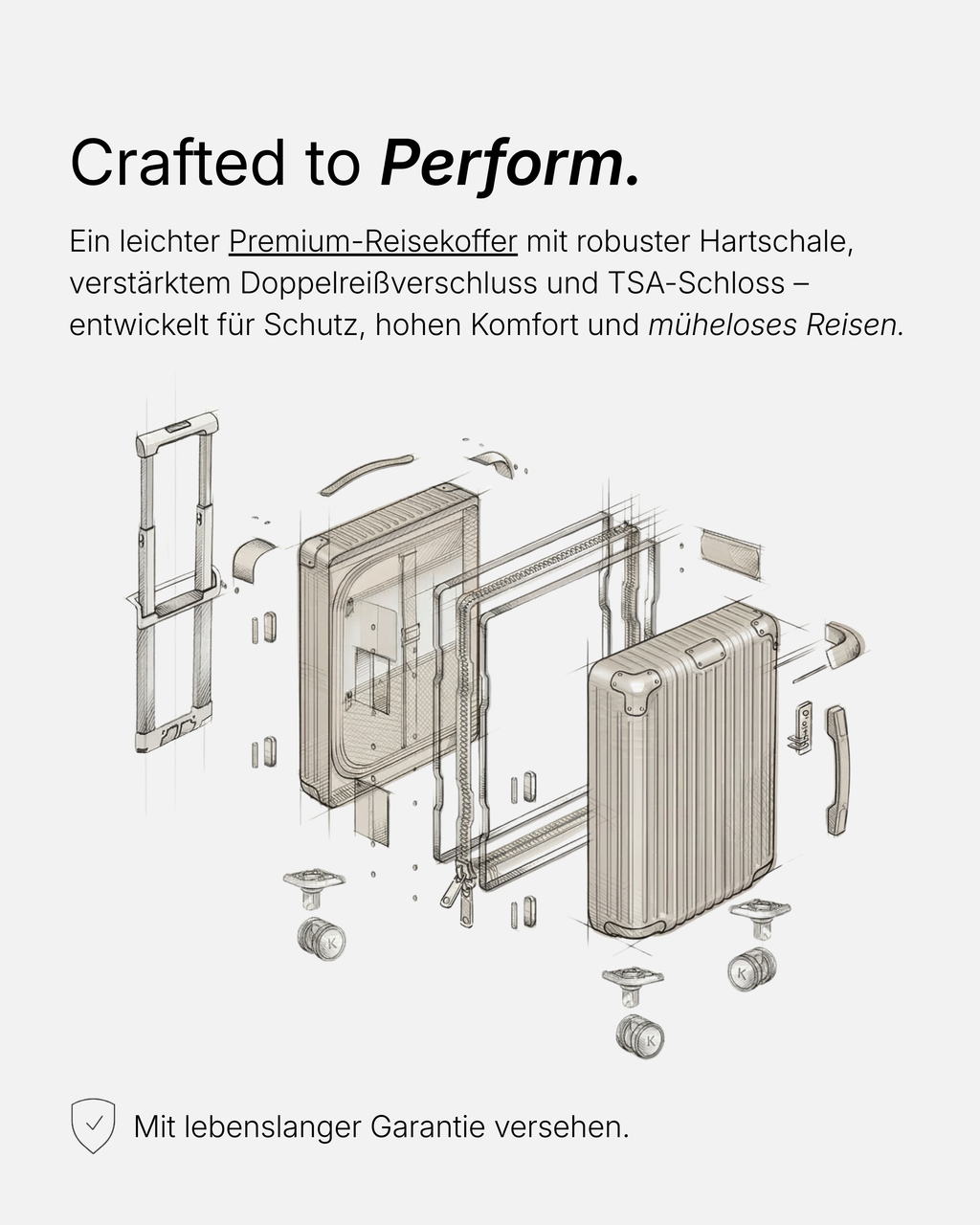 Classic suitcase