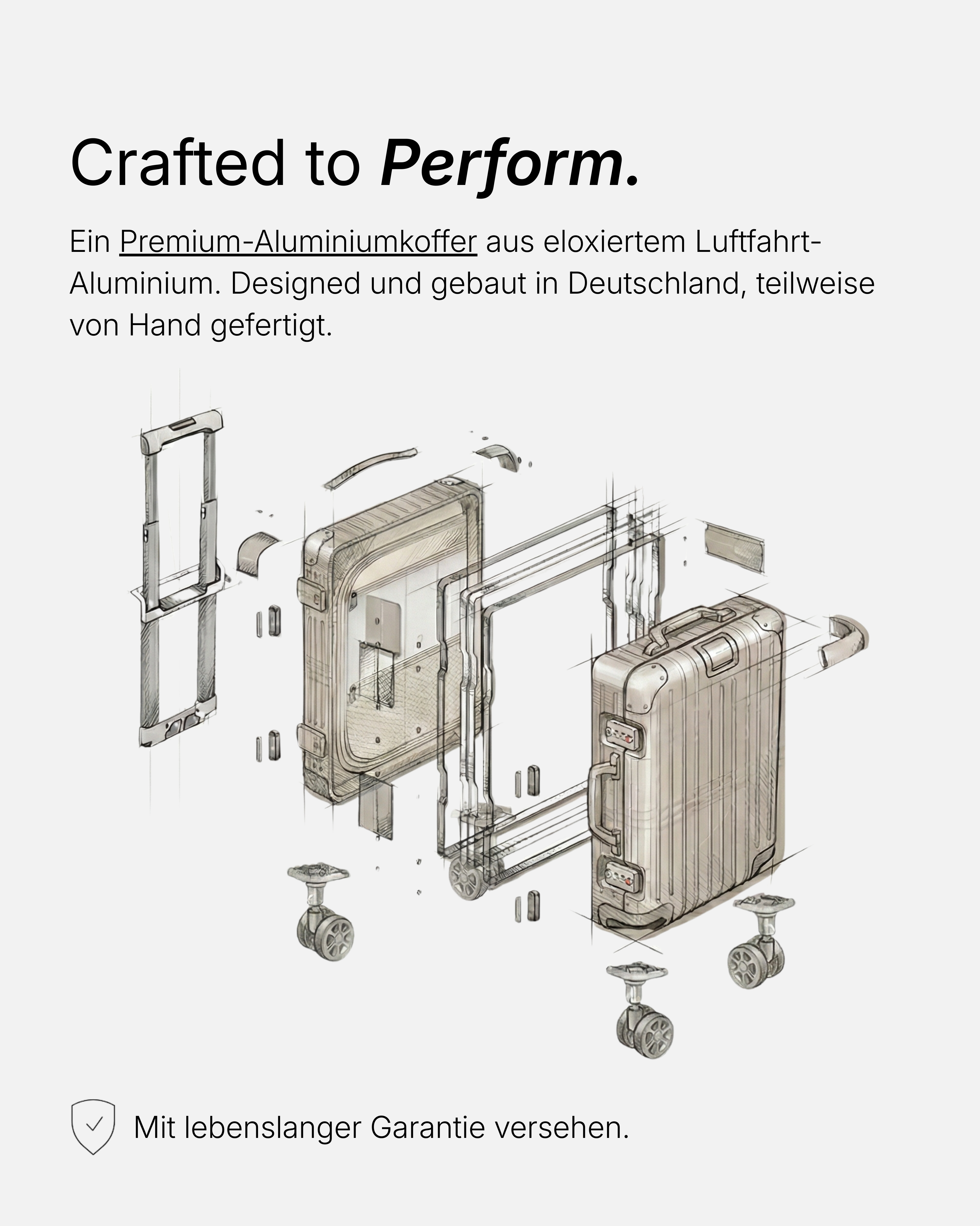 Cabin Aluminium Koffer