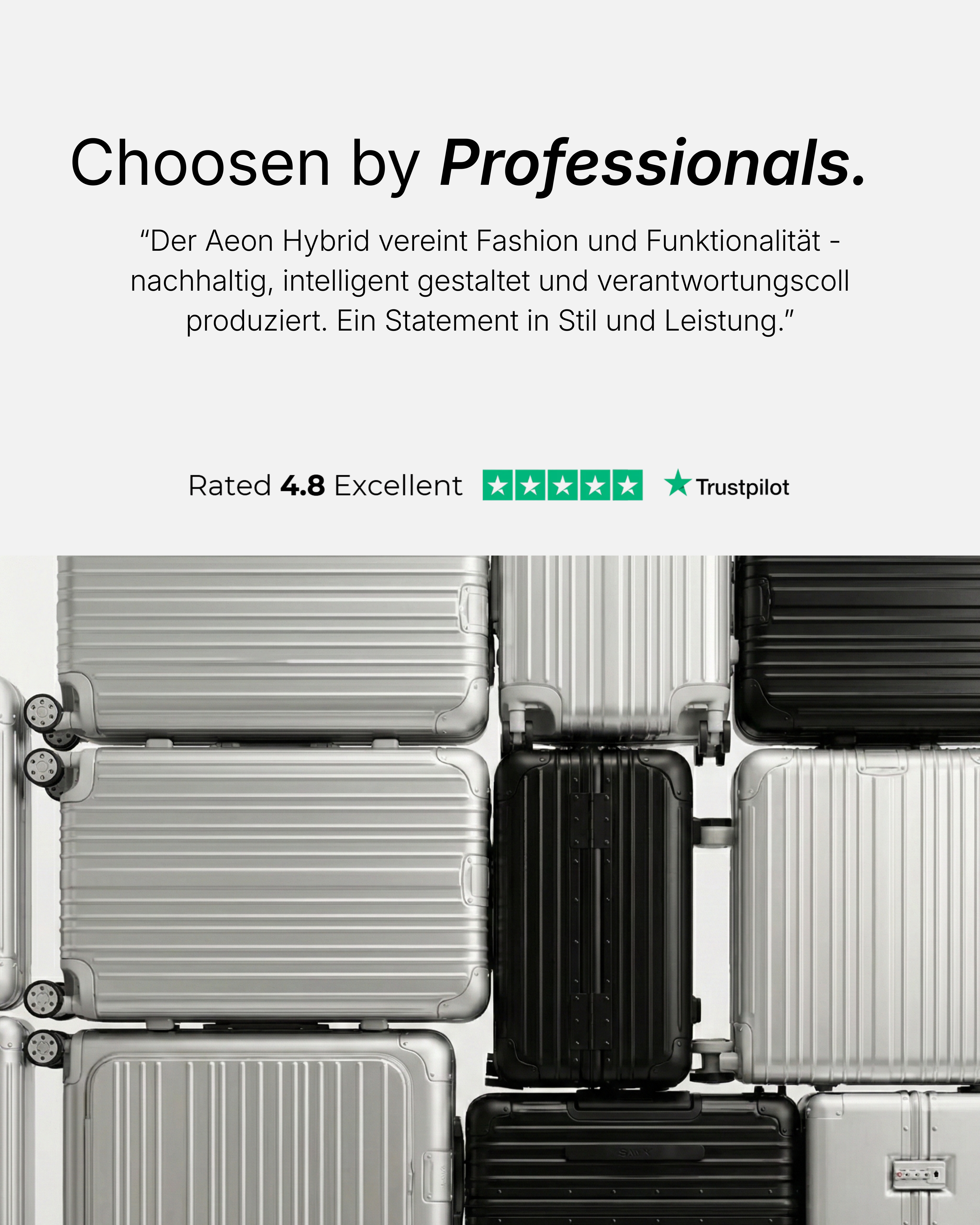 Aeon Aluminium Koffer