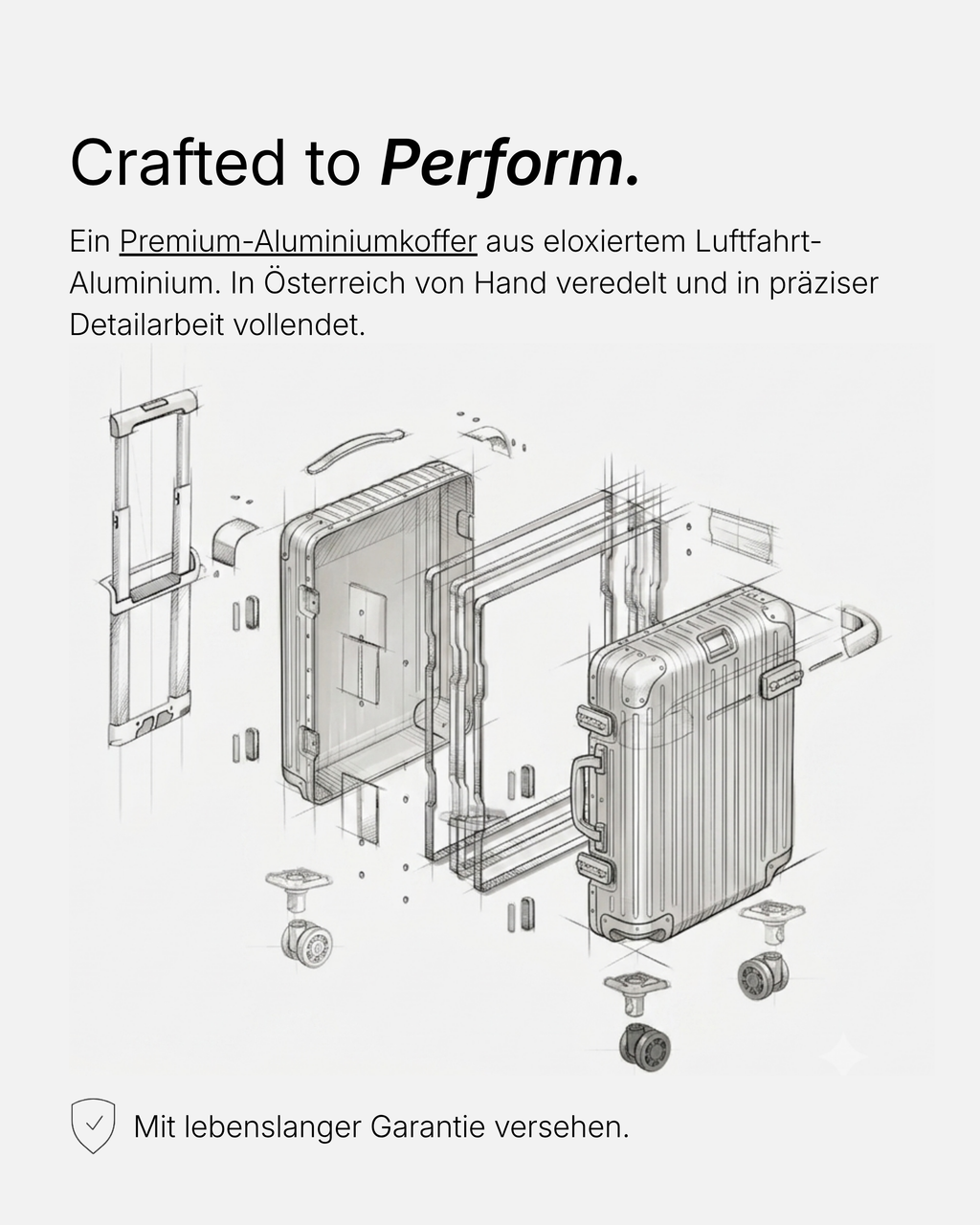 Cabin Aluminium Koffer
