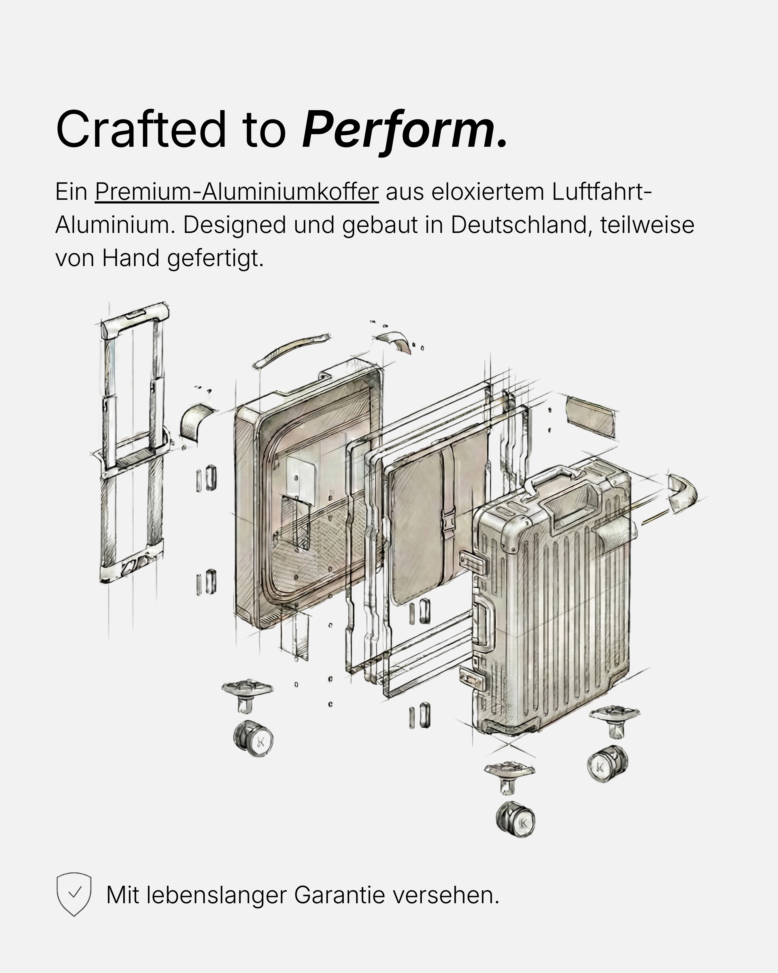 Treva Aluminium Koffer