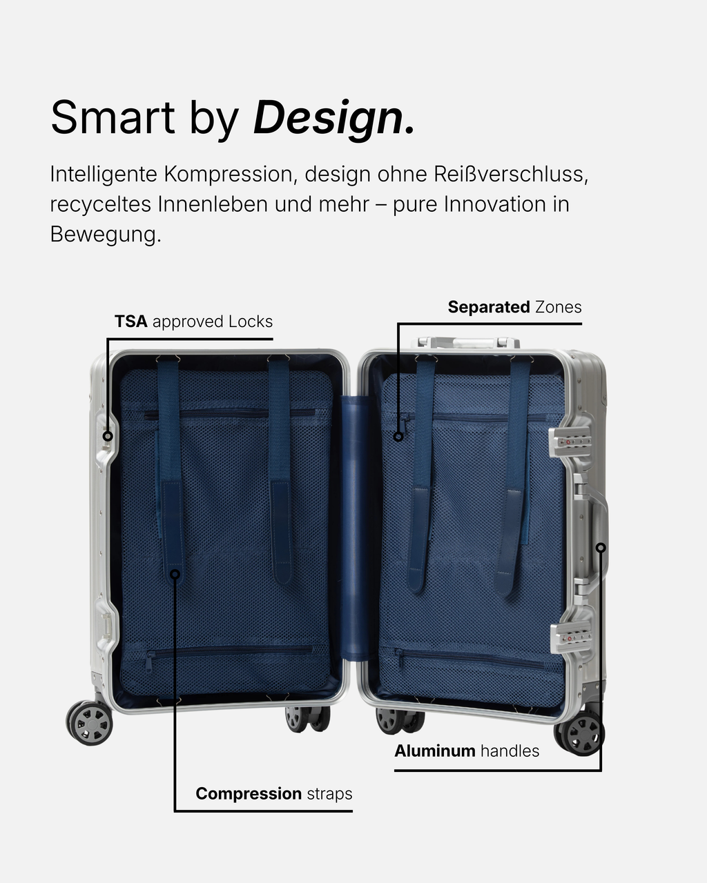 Cabine aluminium koffer