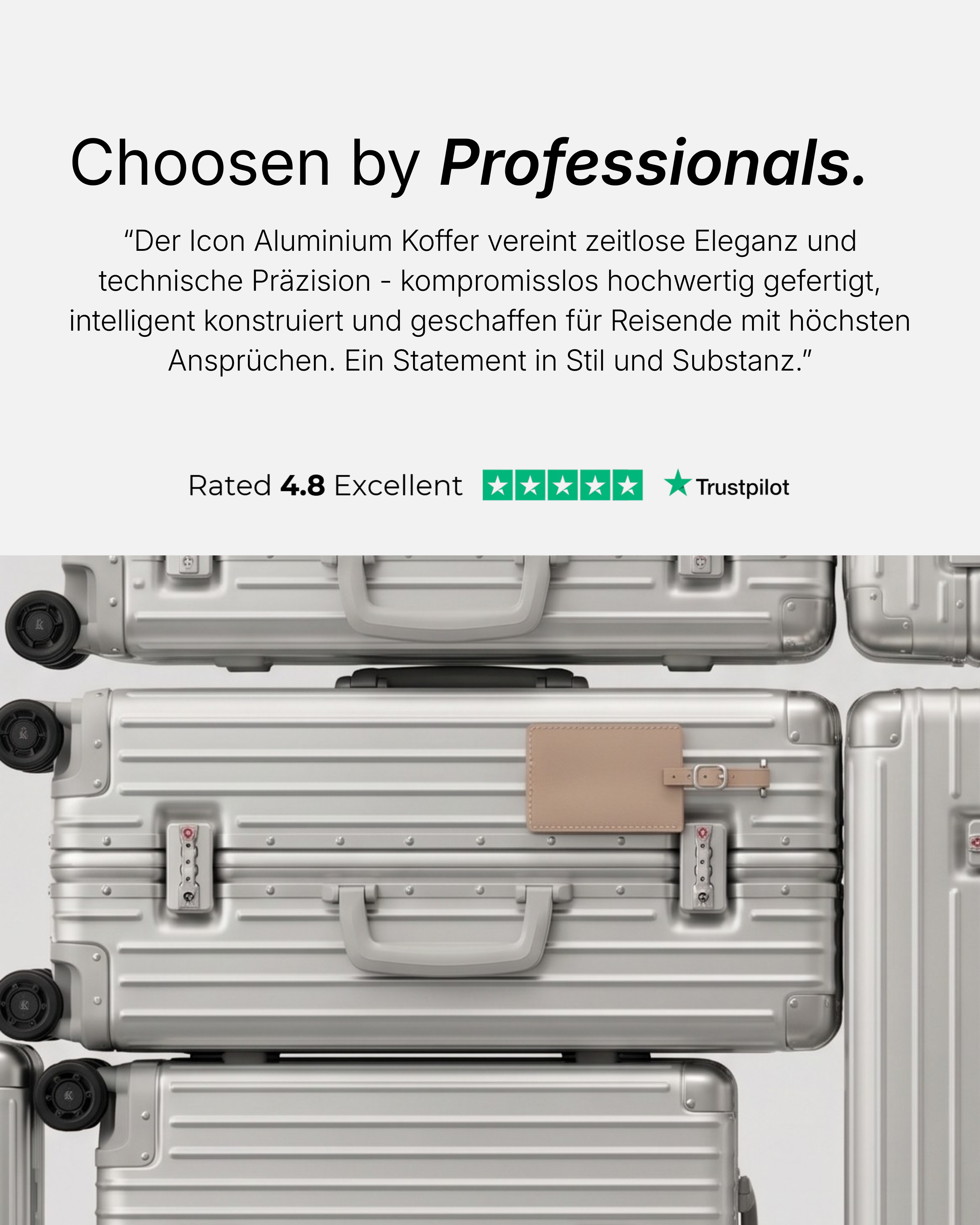 Icon aluminium koffer