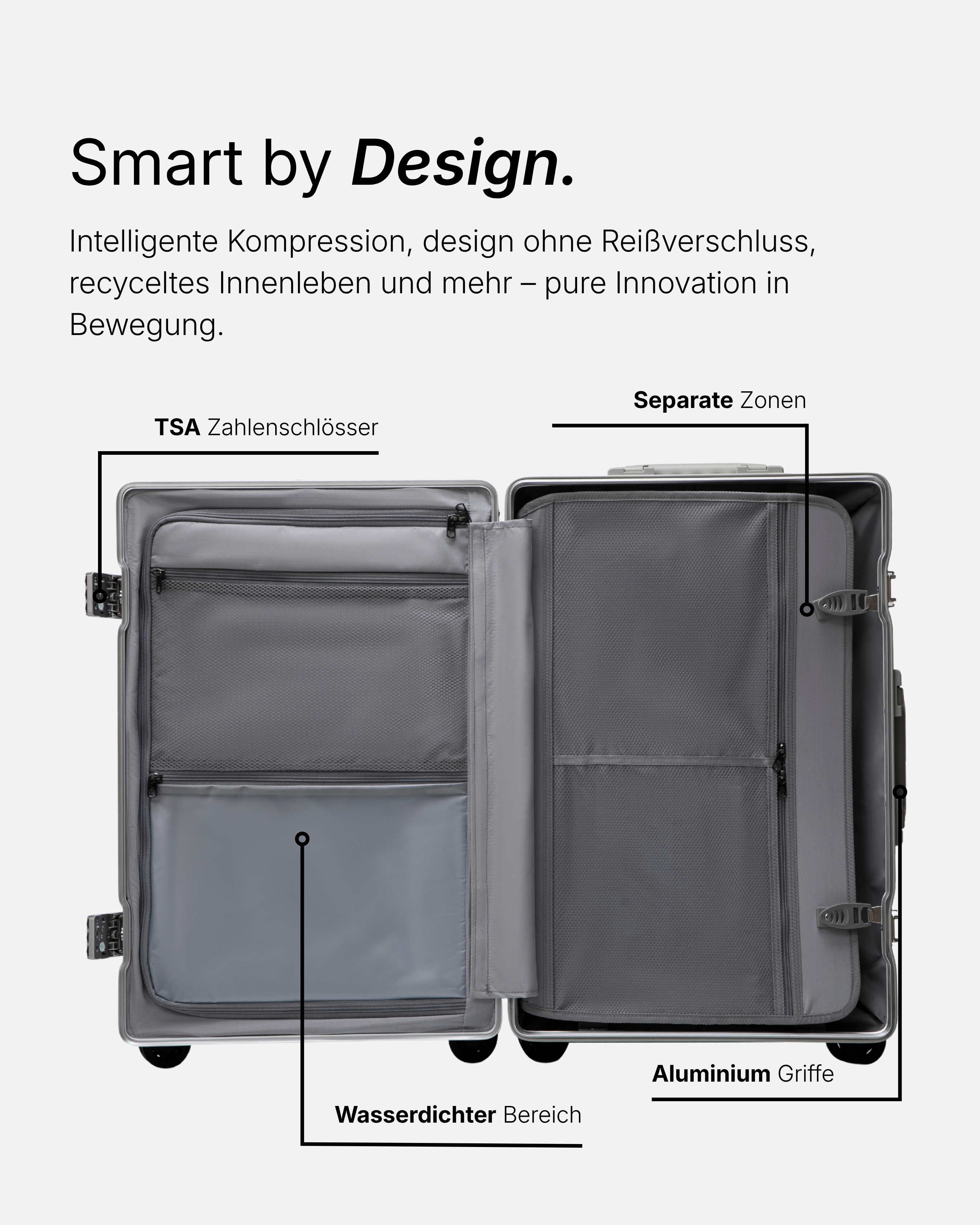 Icon aluminium koffer