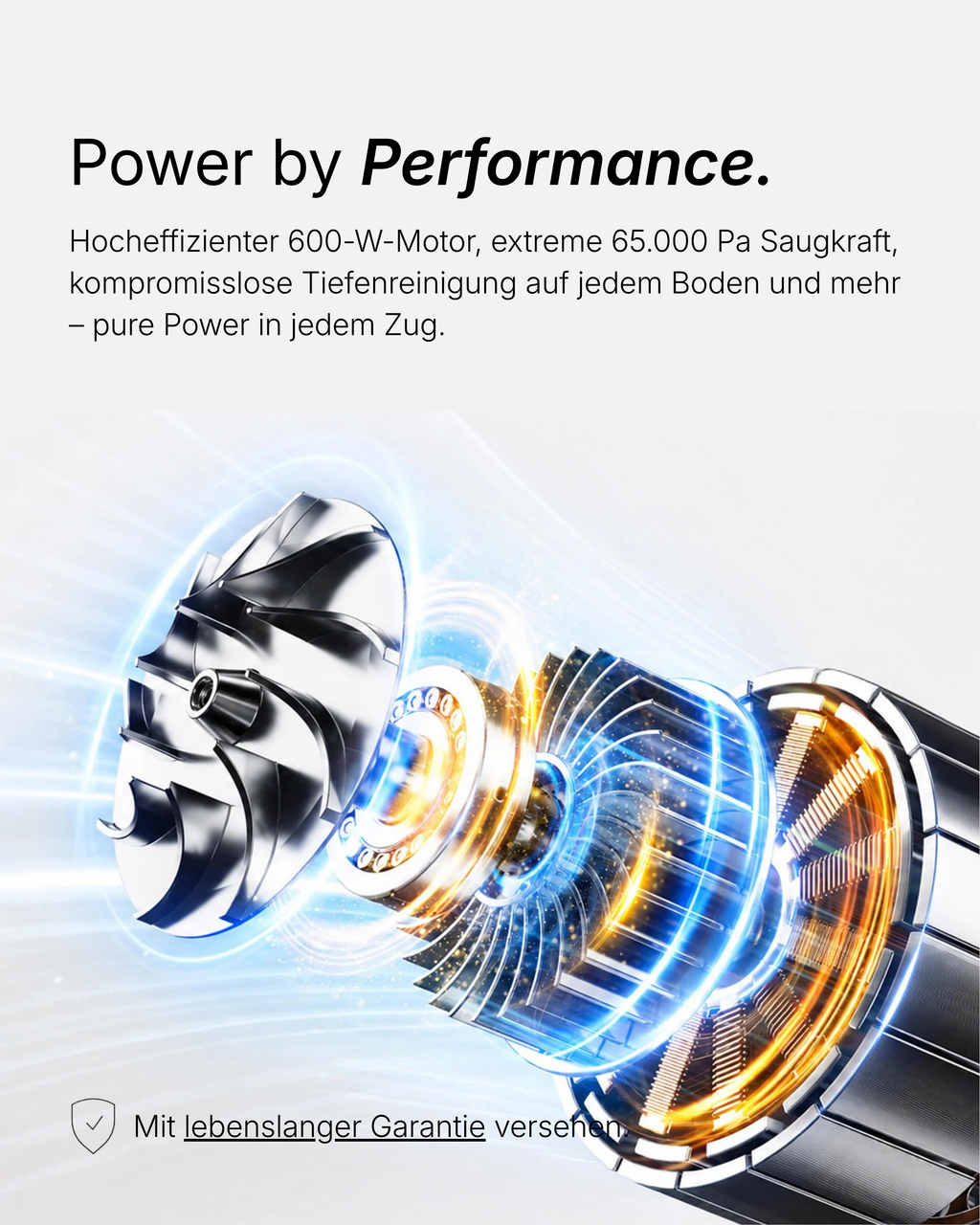V90 Kabelloser Akku Staubsauger Beutellos