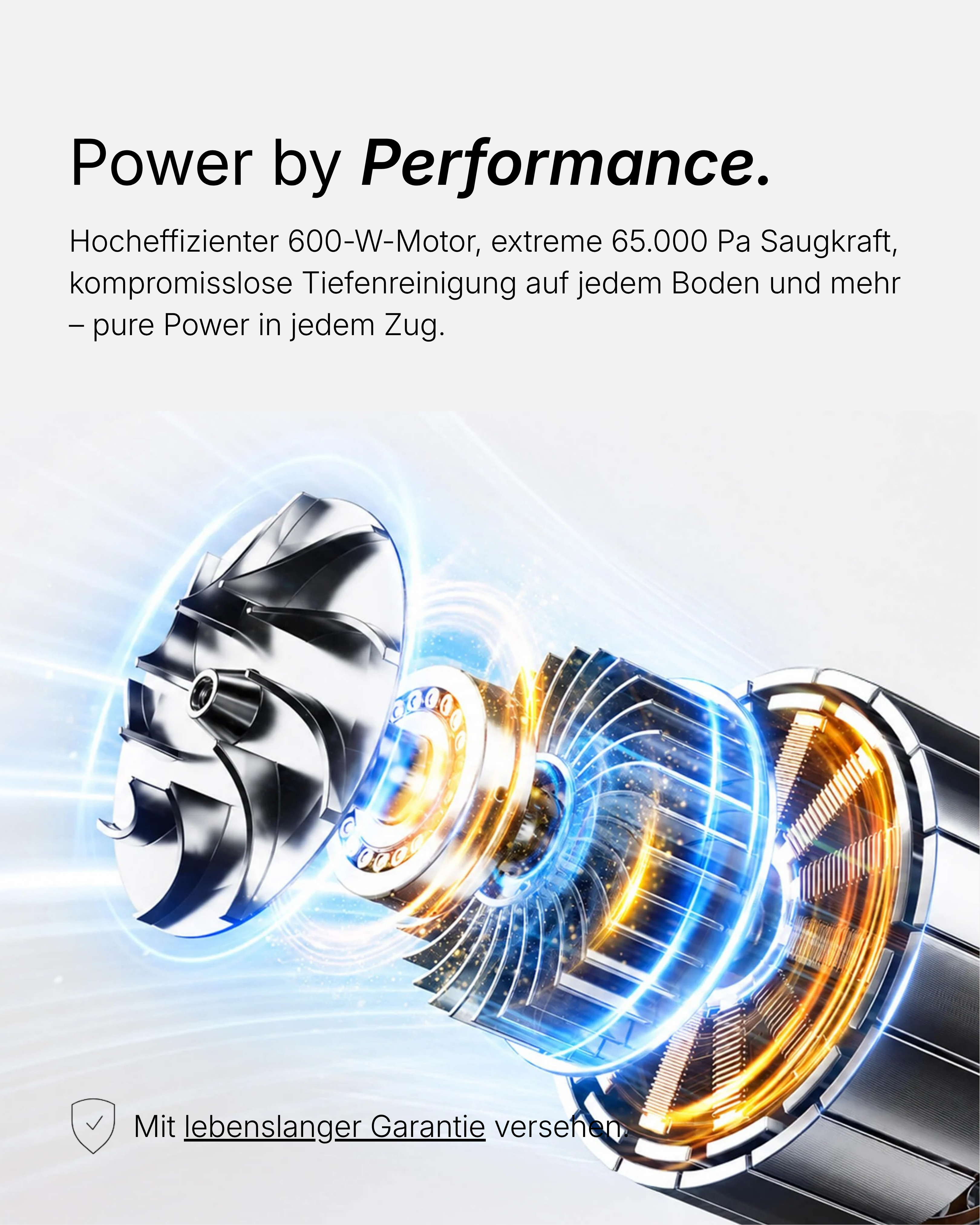 V90 Kabelloser Akku Staubsauger Beutellos