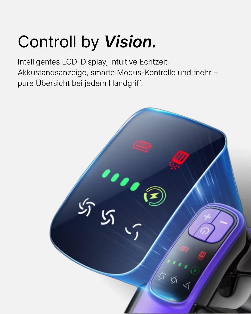 V100 Kabelloser Akku Staubsauger Beuttelos