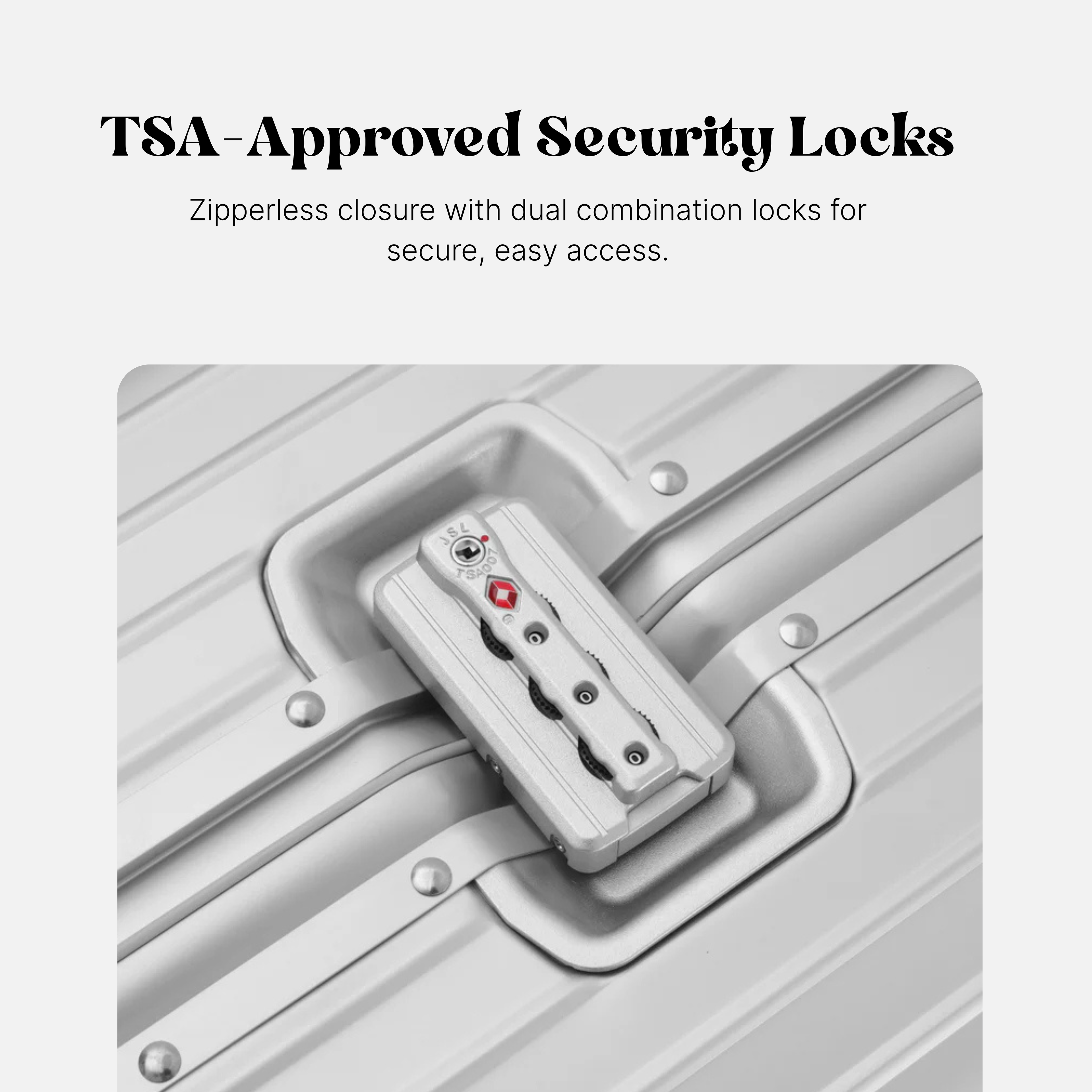 Cabin Aluminium Koffer