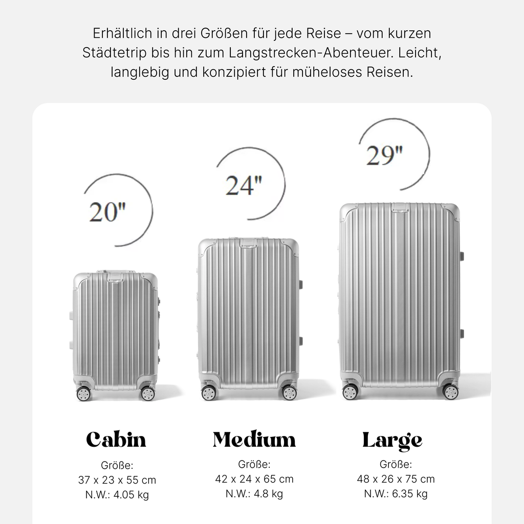 Aeon Aluminium Koffer