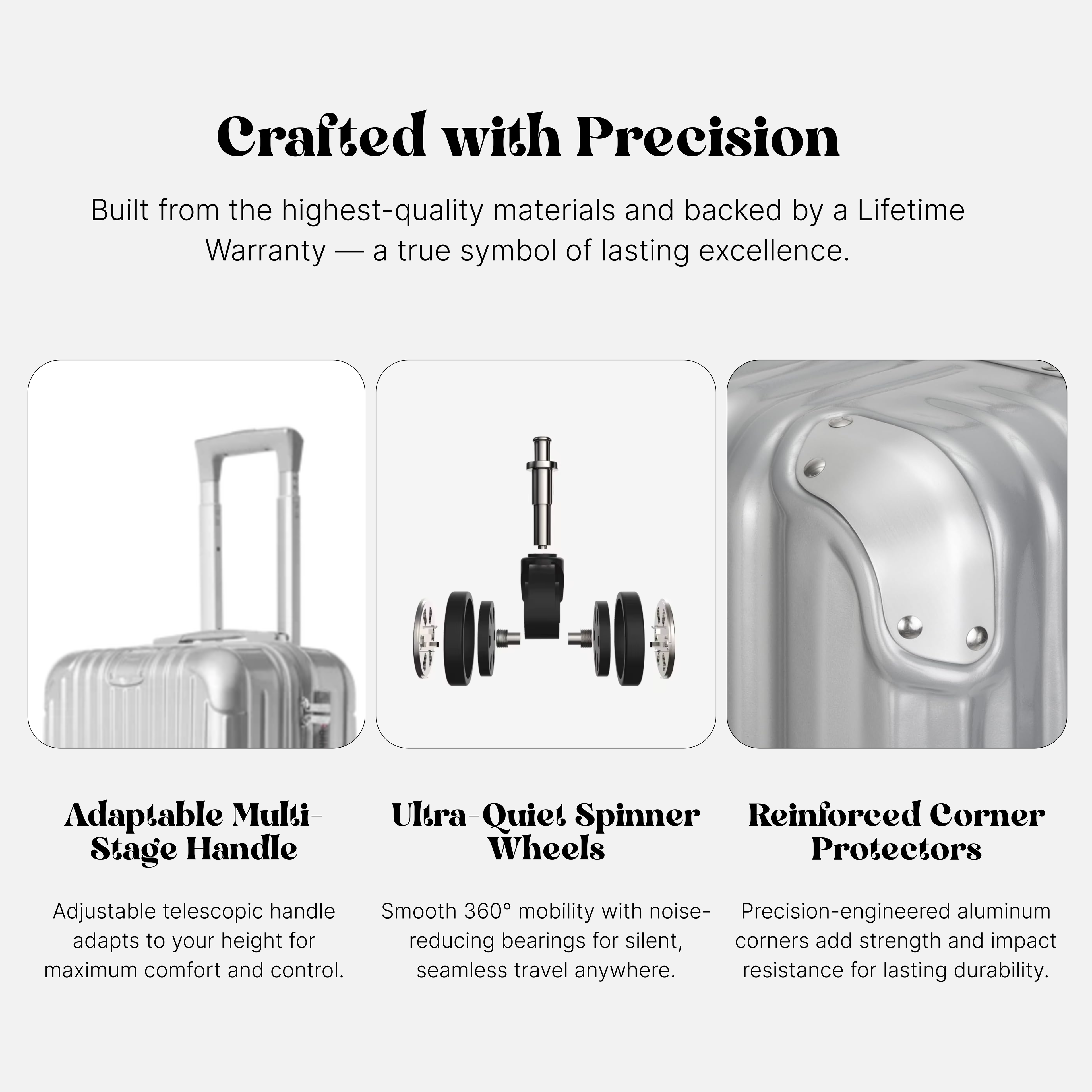 Aeon Aluminium Koffer