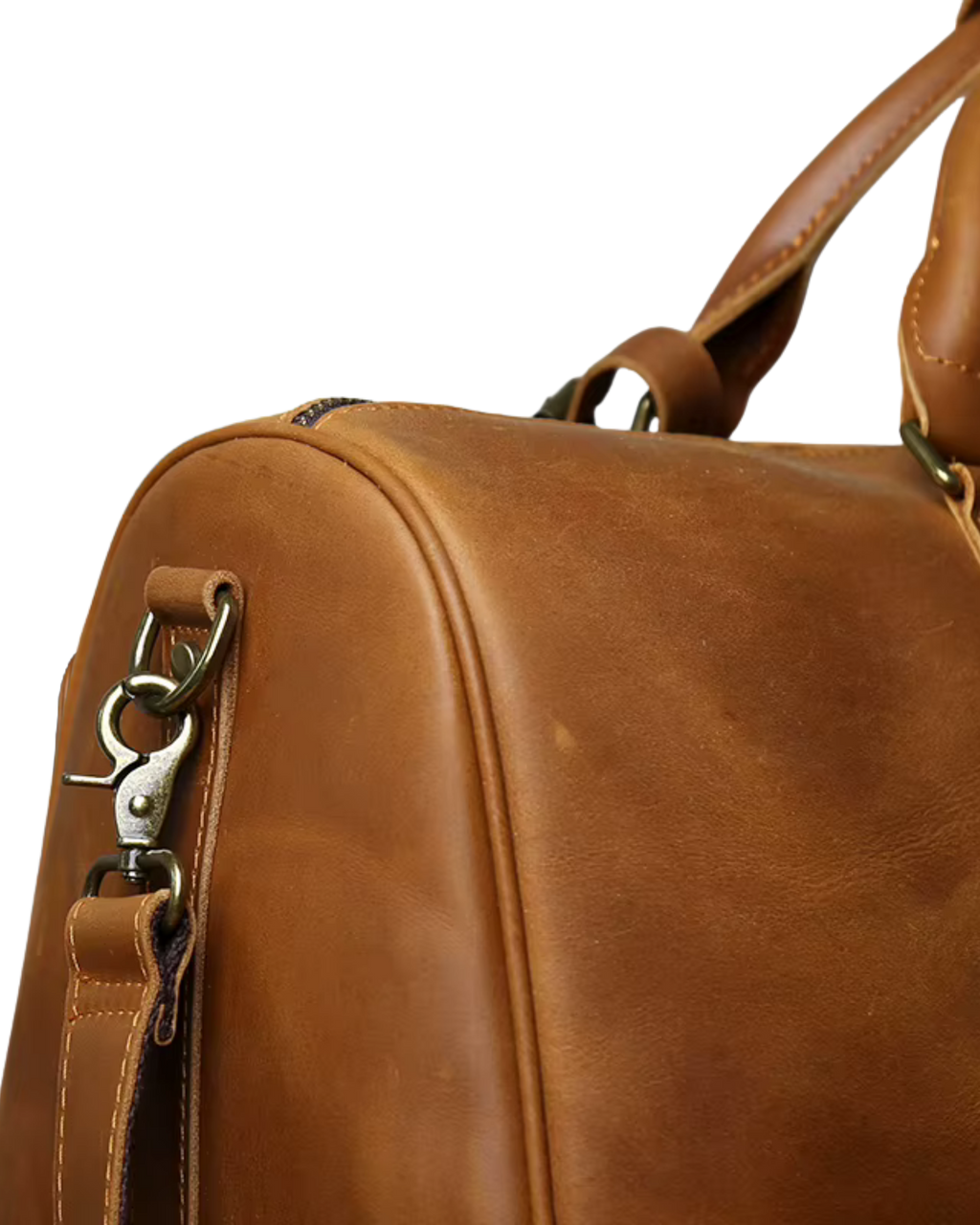 Yale Rindsleder Reisetasche