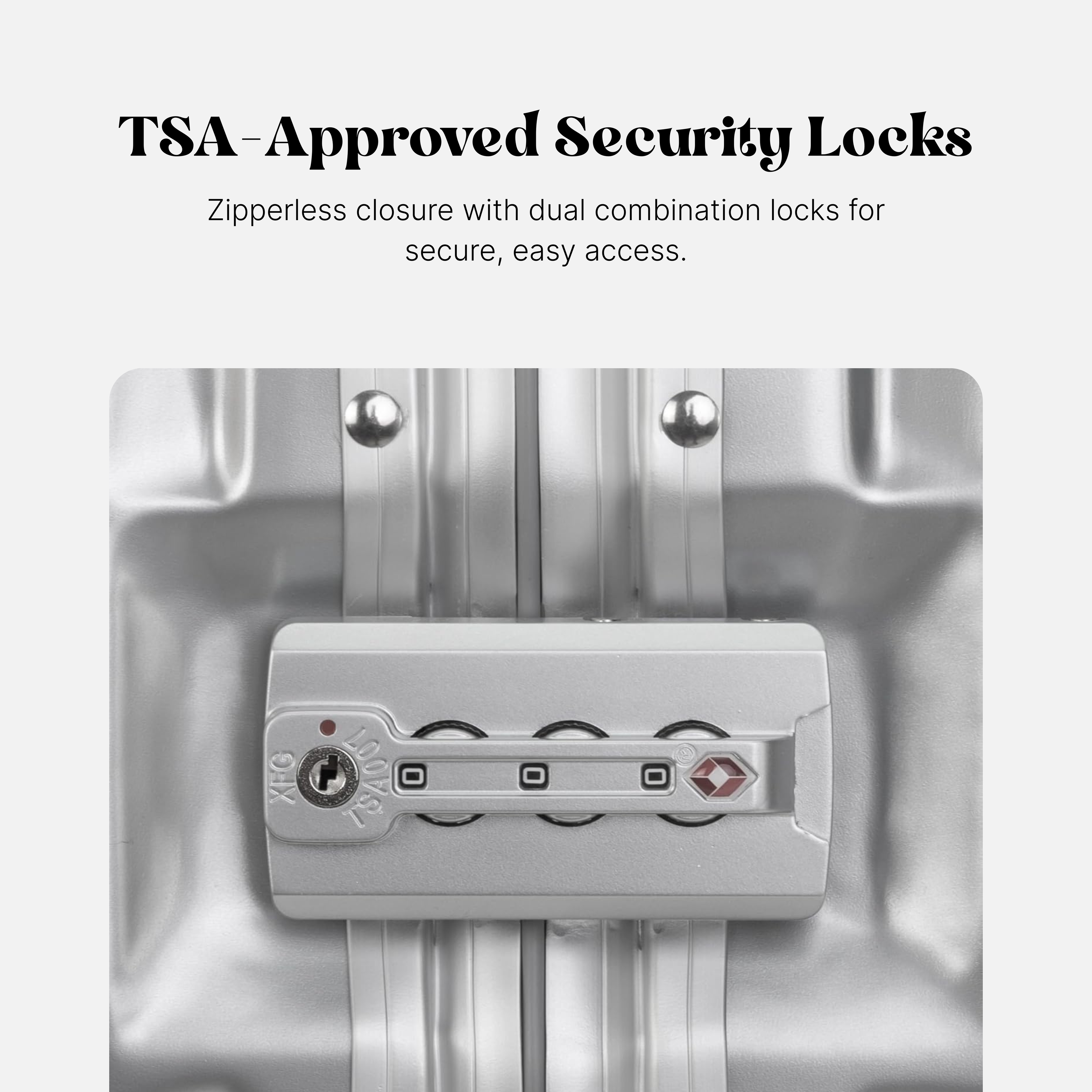 Aeon Aluminium Koffer