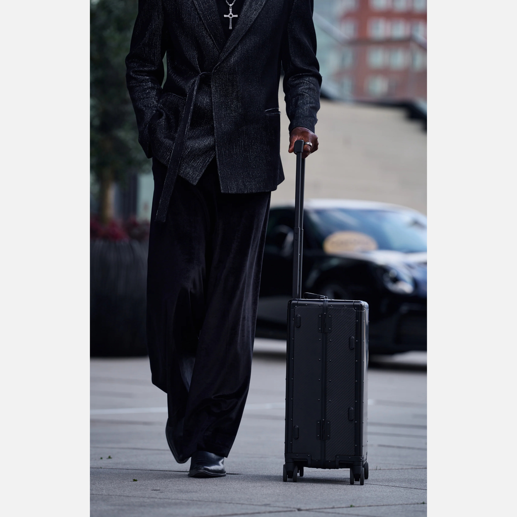 Carbon fiber suitcase