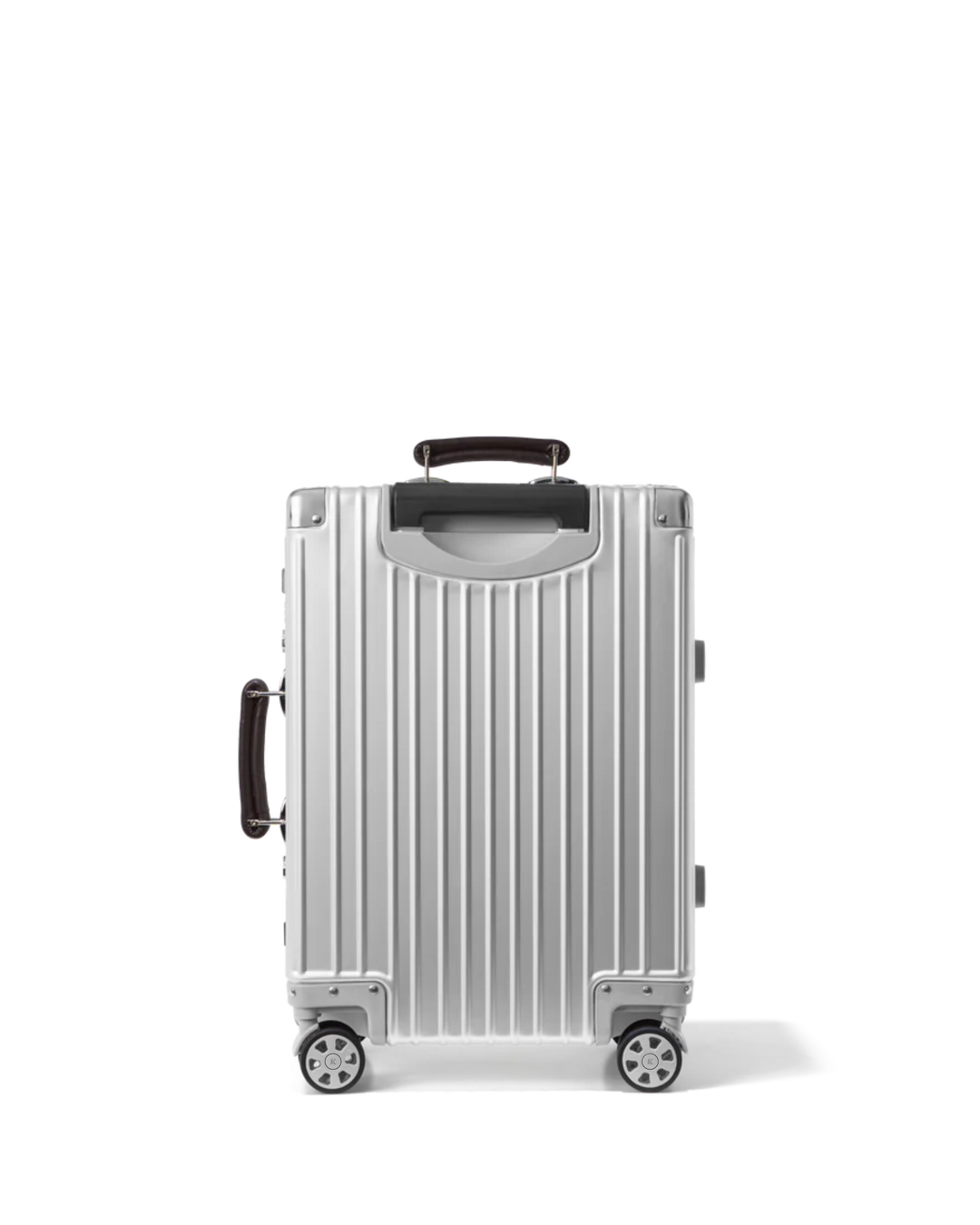 Detailansicht des luxuriösen Innenlebens des Icon Aluminium Koffers