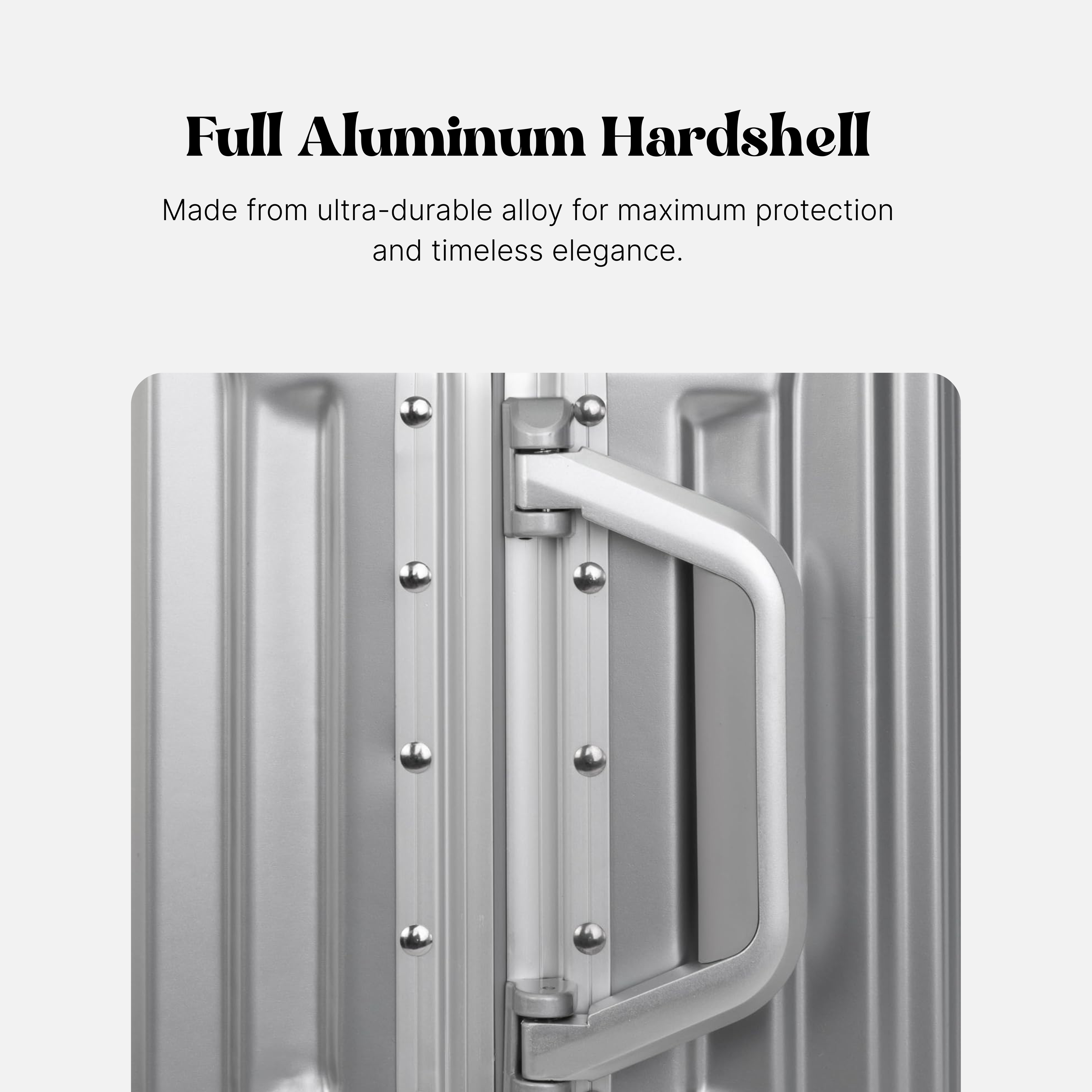 Aeon Aluminium Koffer