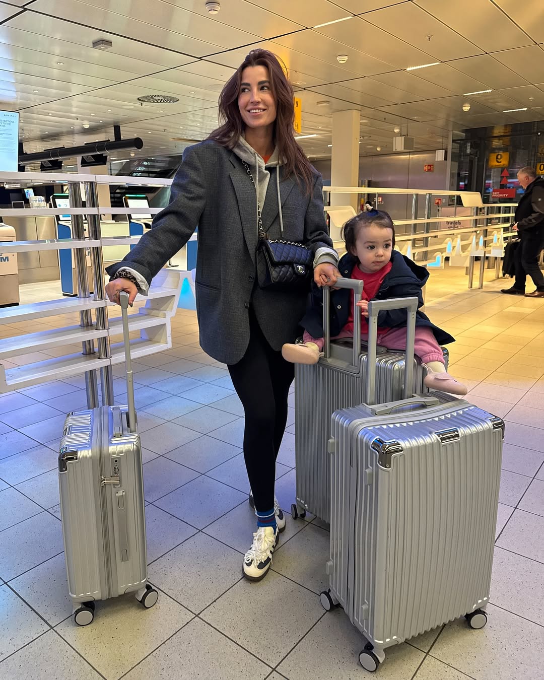Das perfekte Duo: Kofferset 2 teilig in eloxiertem Aluminium – bereit für den Check-In