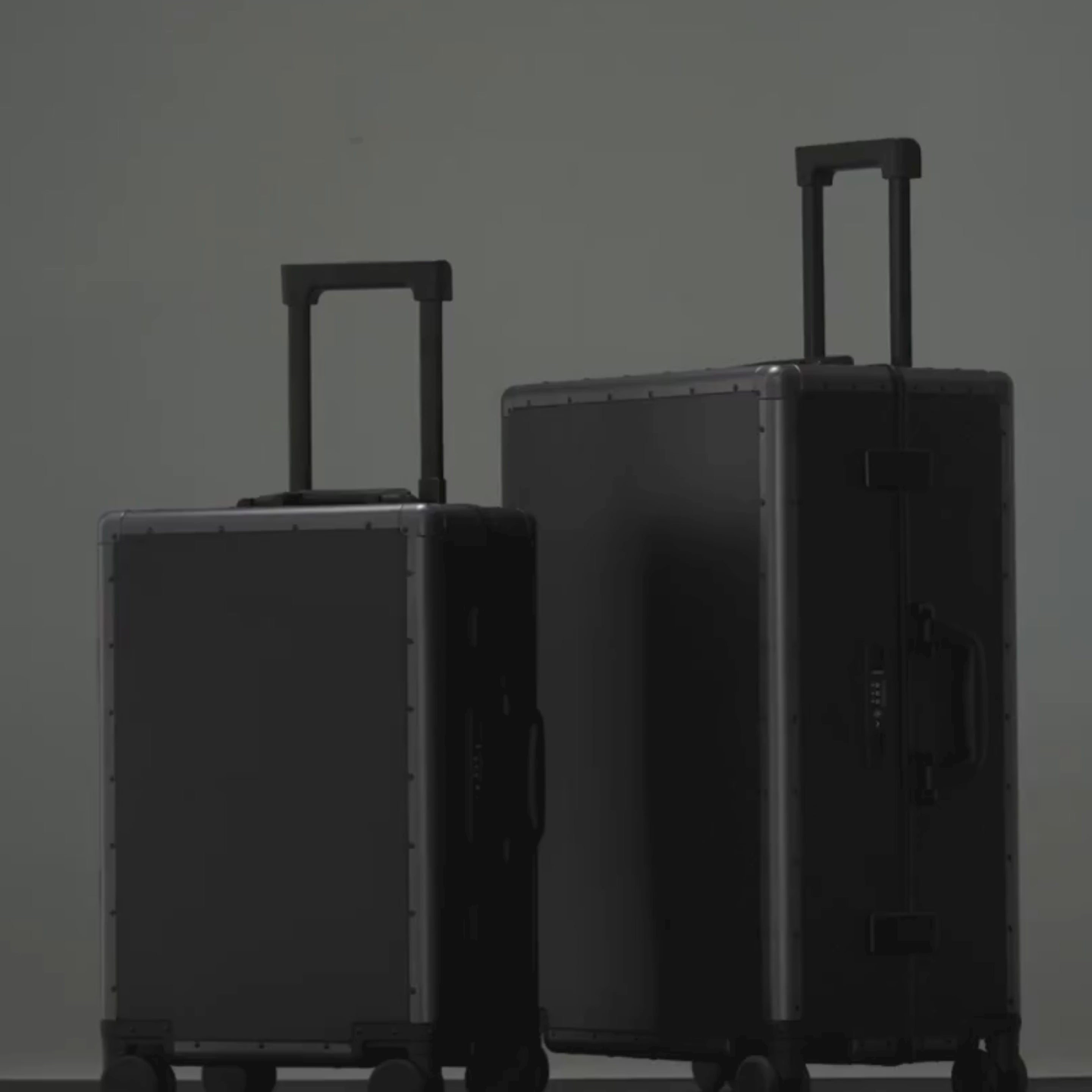 Carbon fiber suitcase